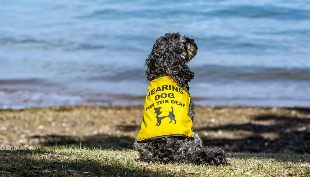 hearing dog for the deaf