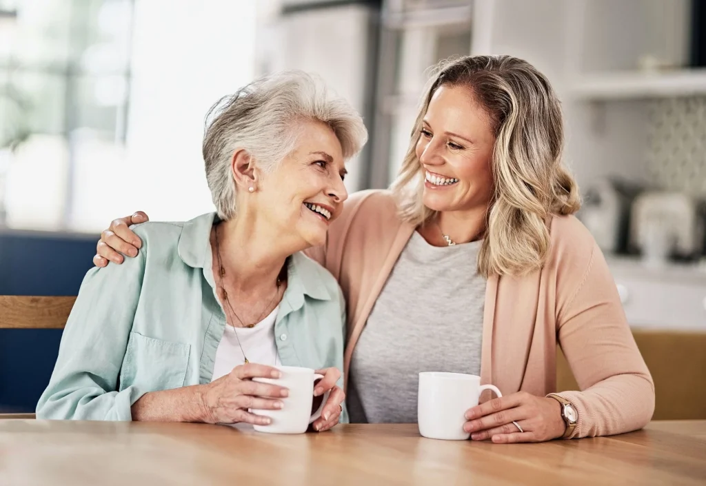 mom and daughter - home care for loved ones