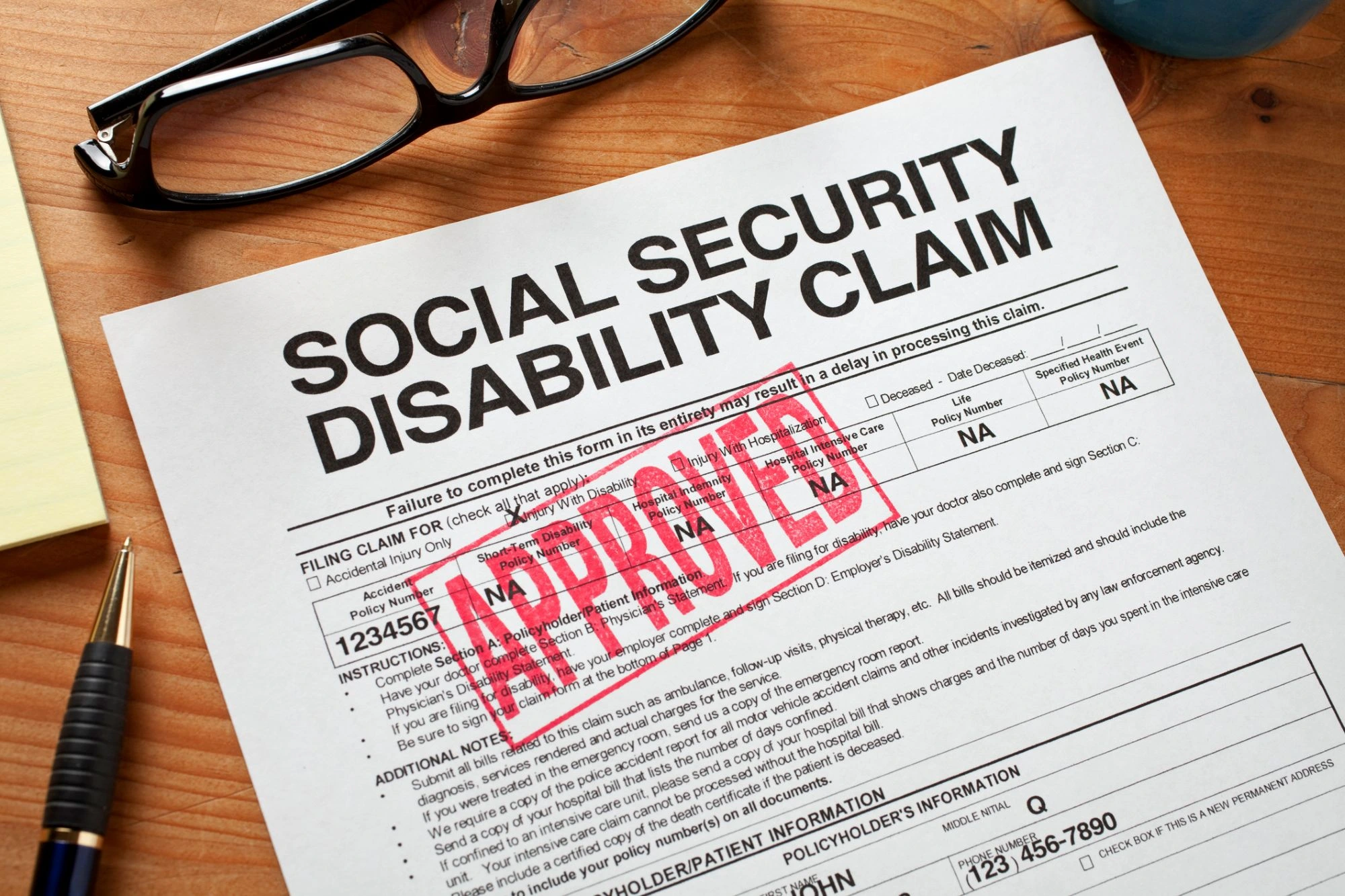 social security disability claim