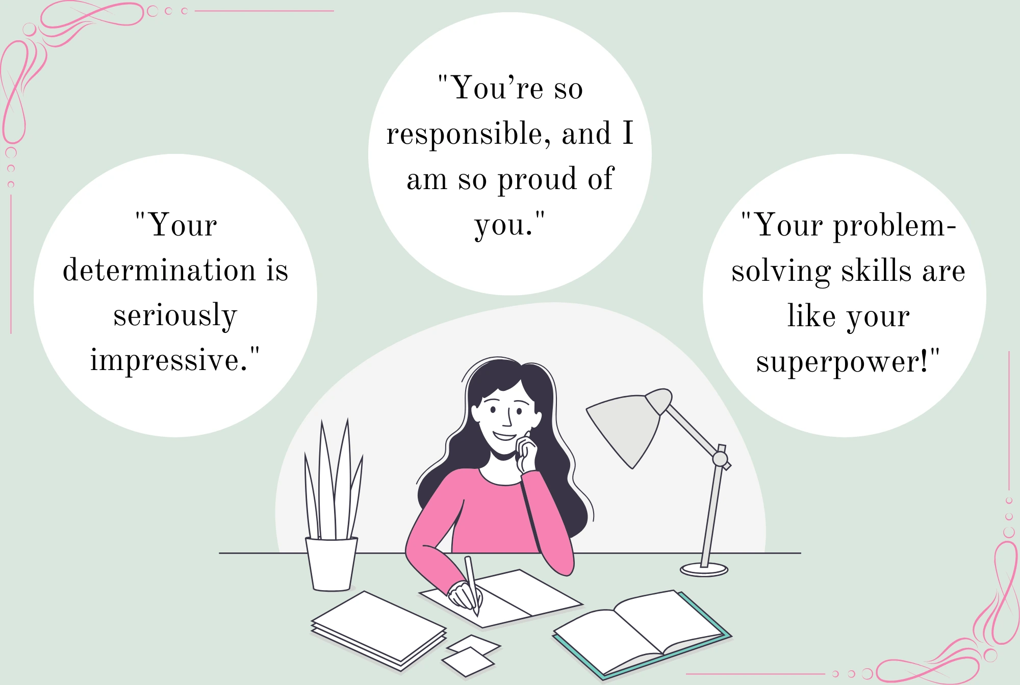 praise for tween grandkids -- infographic about the best ways to praise a pre-teen
