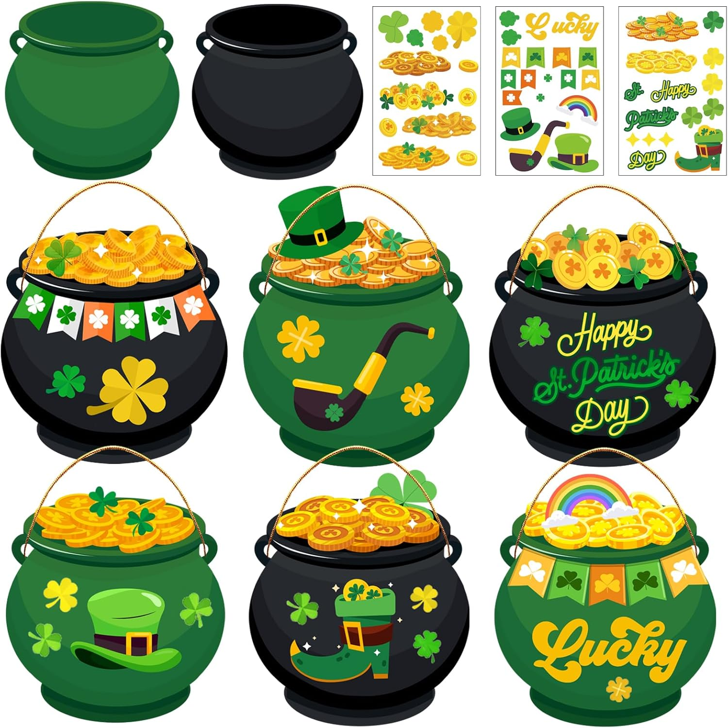 St. Patrick's Day Gold Pot Craft