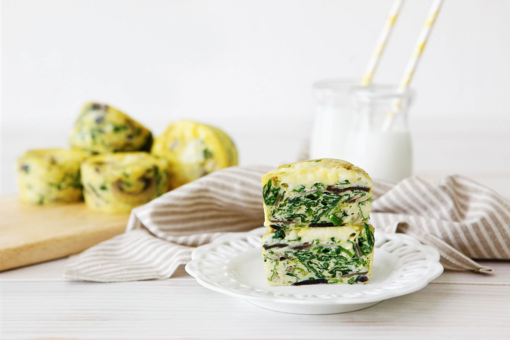 bacon-spinach egg bites